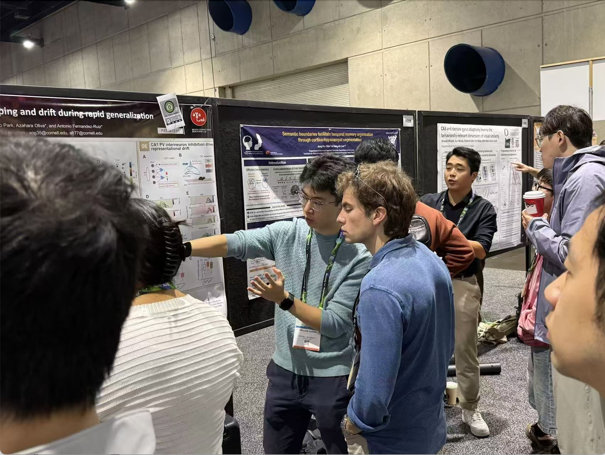 William presenting Project Drift